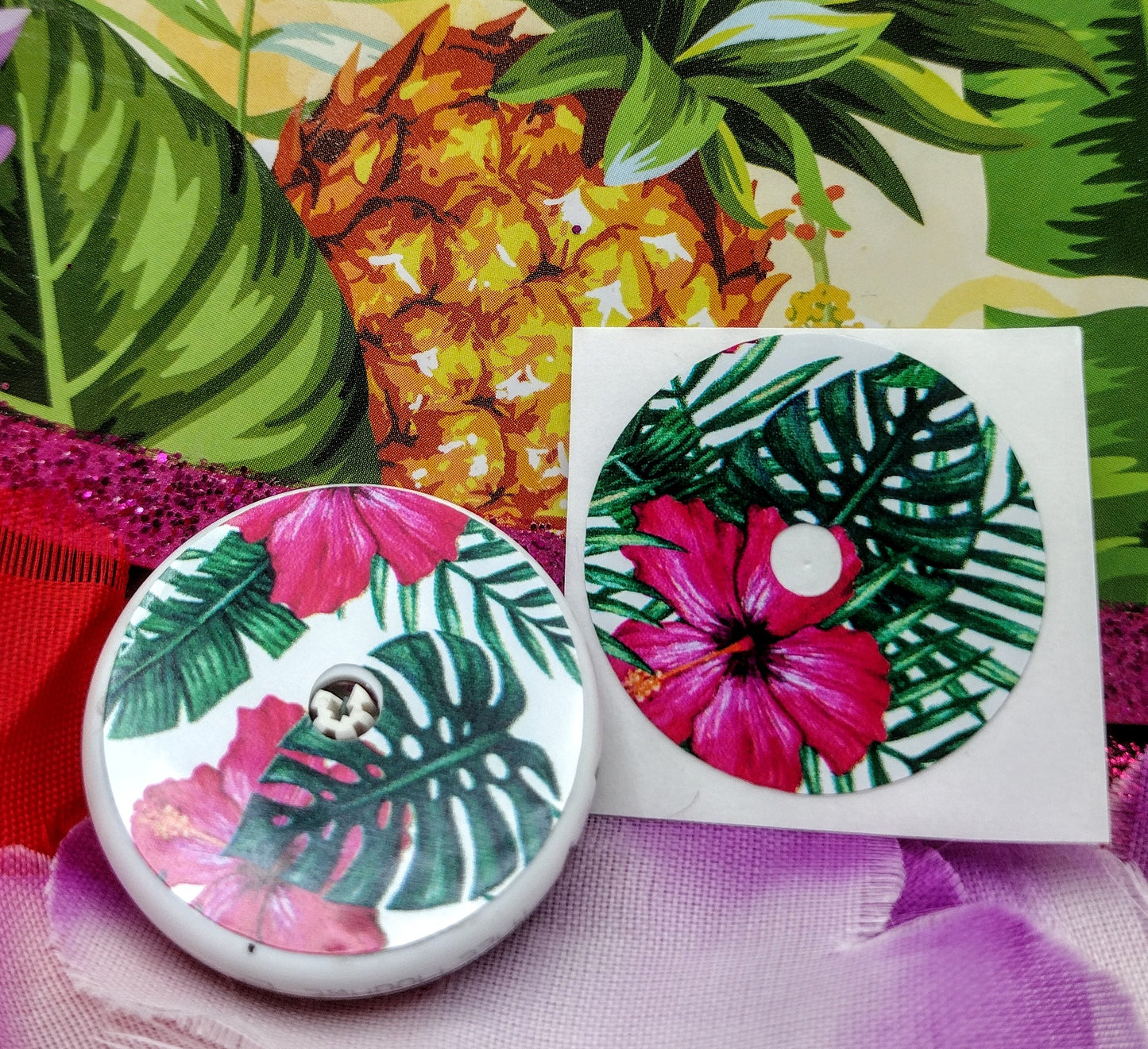 Tropical Watercolor Libre Patch