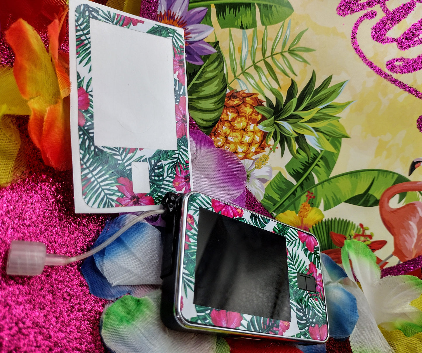 Tropical Watercolor T-Slim Patch